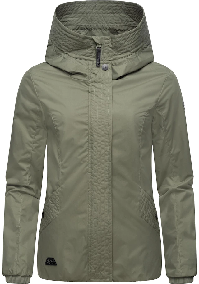 Ragwear Outdoorjacke »Vannesa« mit Kapuze Wasserdichte Damen Übergangsjacke mit Kapuze
