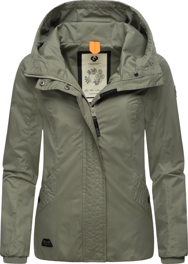 Ragwear Outdoorjacke »Vannesa« mit Kapuze Wasserdichte Damen Übergangsjacke mit Kapuze