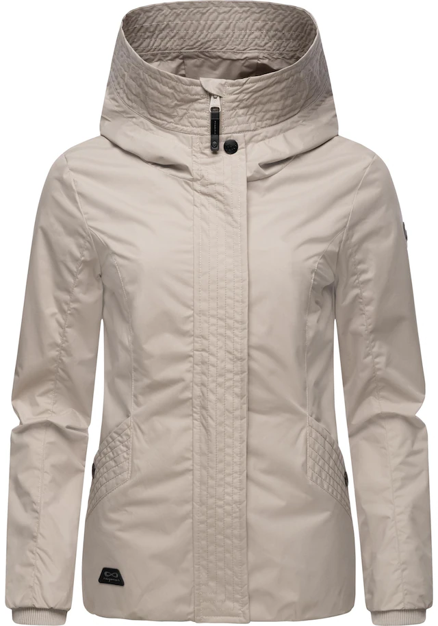Ragwear Outdoorjacke »Vannesa« mit Kapuze Wasserdichte Damen Übergangsjacke mit Kapuze
