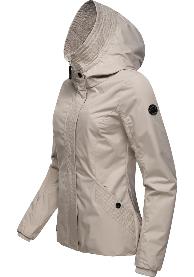 Ragwear Outdoorjacke »Vannesa« mit Kapuze Wasserdichte Damen Übergangsjacke mit Kapuze