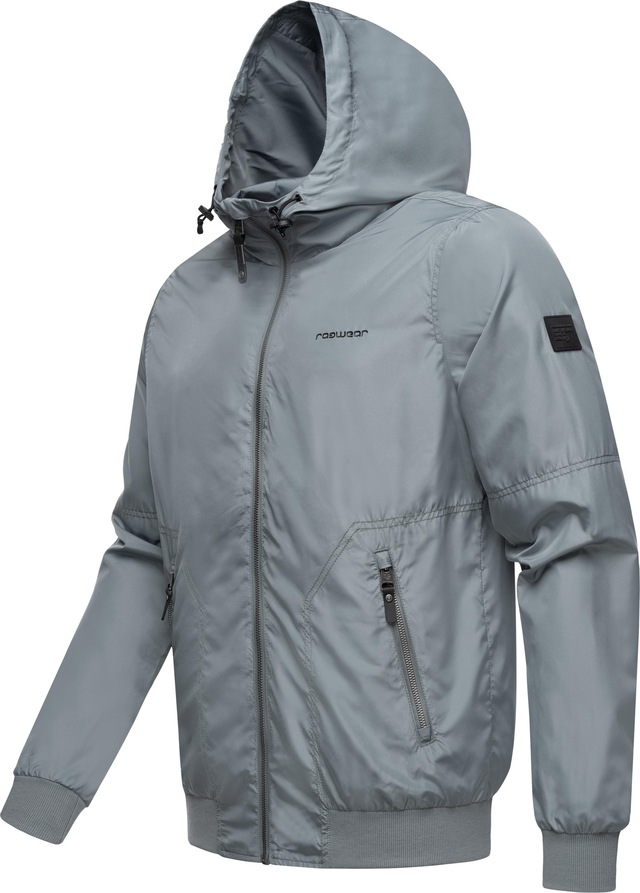 Ragwear Outdoorjacke »Stewie II« mit Kapuze stylische Herren Übergangsjacke mit großer Kapuze