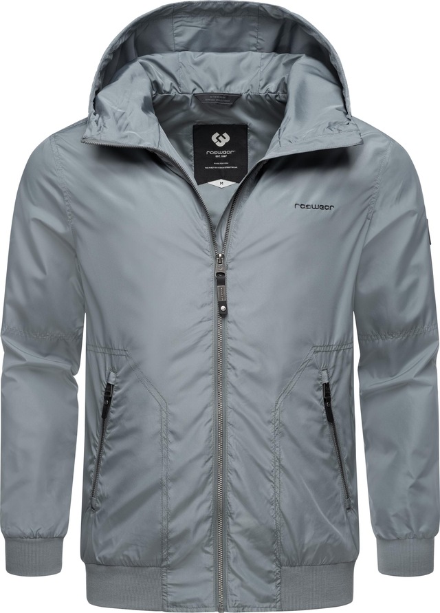 Ragwear Outdoorjacke »Stewie II« mit Kapuze stylische Herren Übergangsjacke mit großer Kapuze