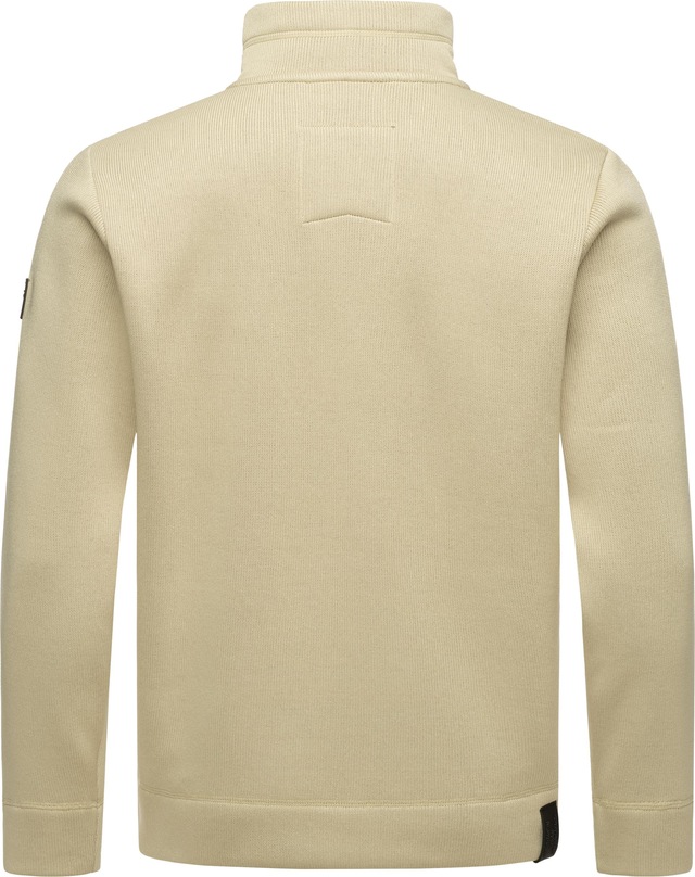 Ragwear Sweatjacke »Fabbian Collar« Herren Basic Feinstrick-Jacke