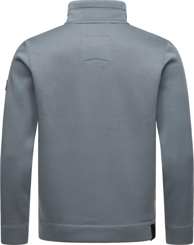 Ragwear Sweatjacke »Fabbian Collar« Herren Basic Feinstrick-Jacke