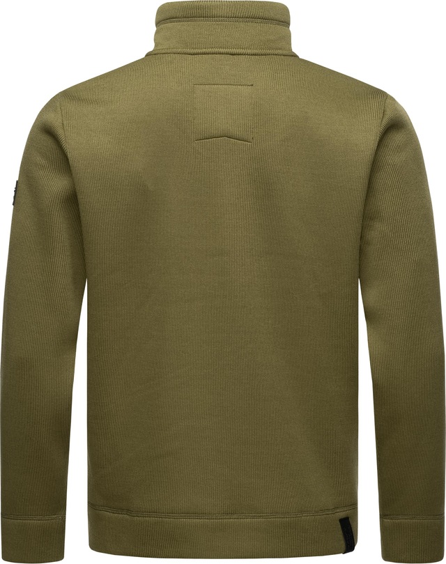 Ragwear Sweatjacke »Fabbian Collar« Herren Basic Feinstrick-Jacke