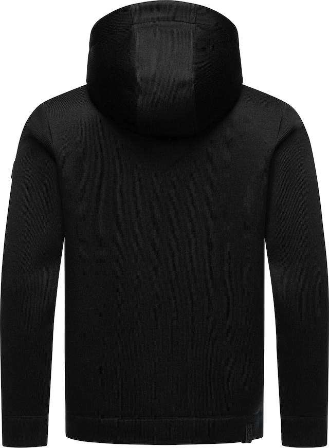 Ragwear Kapuzenstrickjacke »Fabian« Herren Basic Rippstrick-Jacke mit Kapuze