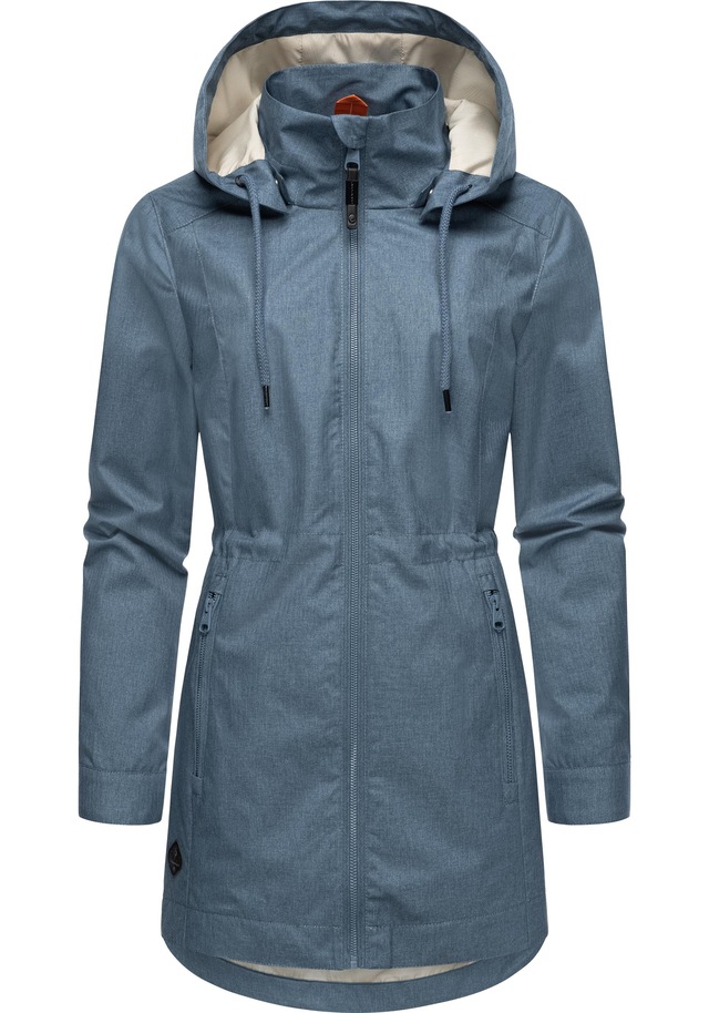 Ragwear Kurzmantel »Dakkota II« Wasserdichter Outdoormantel für die Übergangszeit