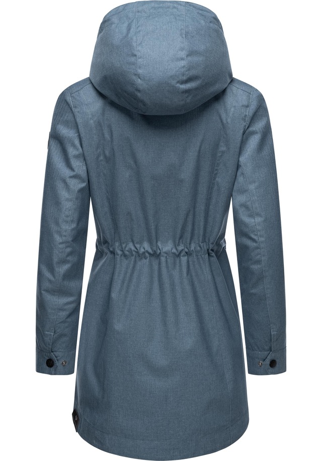 Ragwear Kurzmantel »Dakkota II« Wasserdichter Outdoormantel für die Übergangszeit