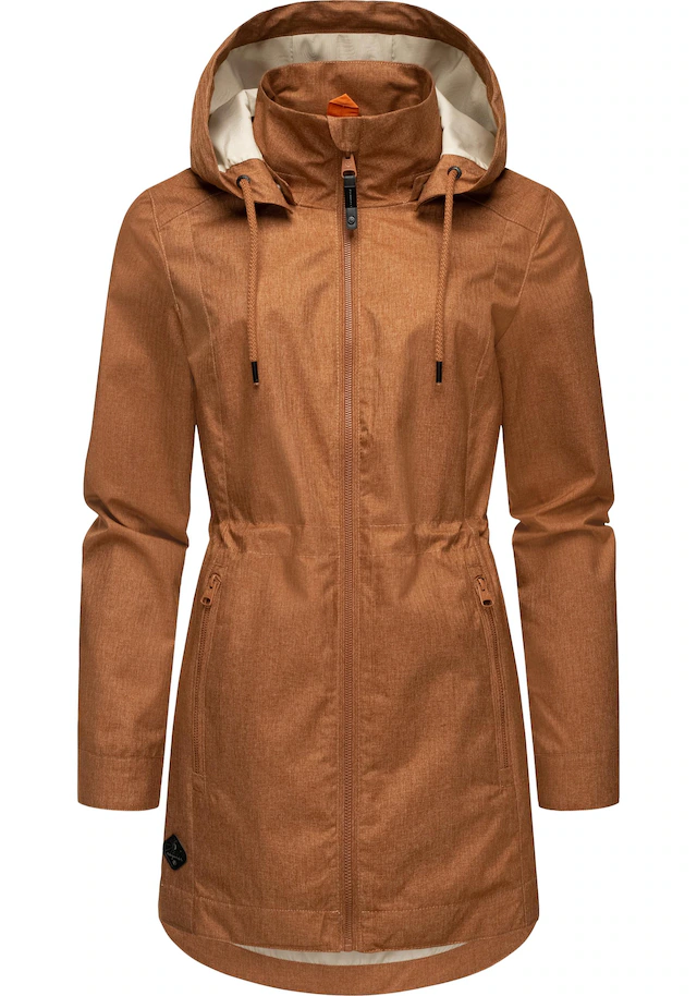 Ragwear Kurzmantel »Dakkota II« Wasserdichter Outdoormantel für die Übergangszeit