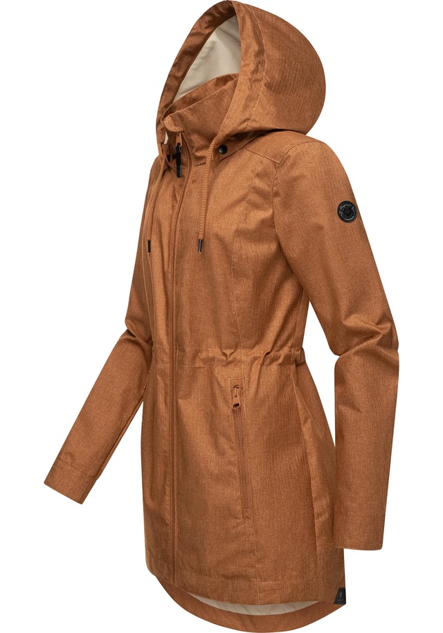 Ragwear Kurzmantel »Dakkota II« Wasserdichter Outdoormantel für die Übergangszeit