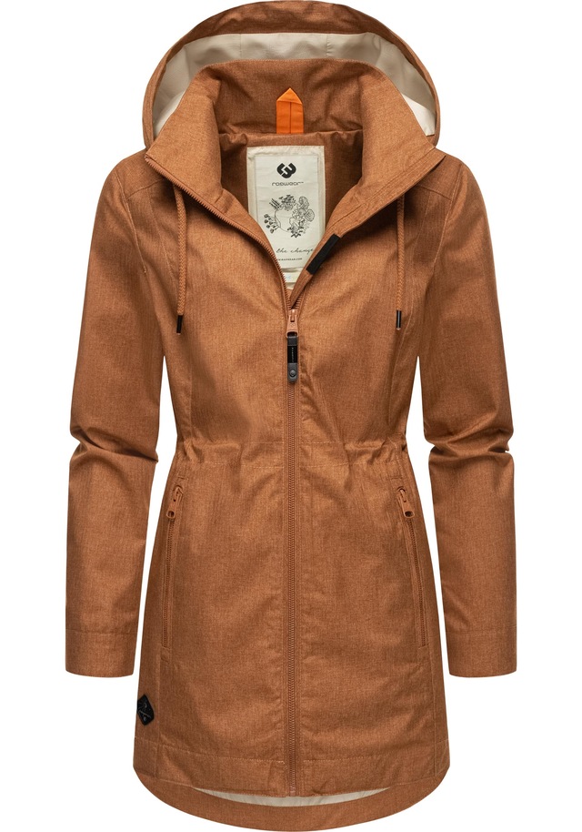 Ragwear Kurzmantel »Dakkota II« Wasserdichter Outdoormantel für die Übergangszeit
