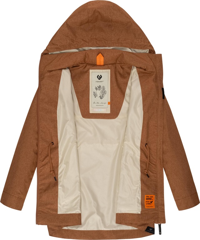 Ragwear Kurzmantel »Dakkota II« Wasserdichter Outdoormantel für die Übergangszeit