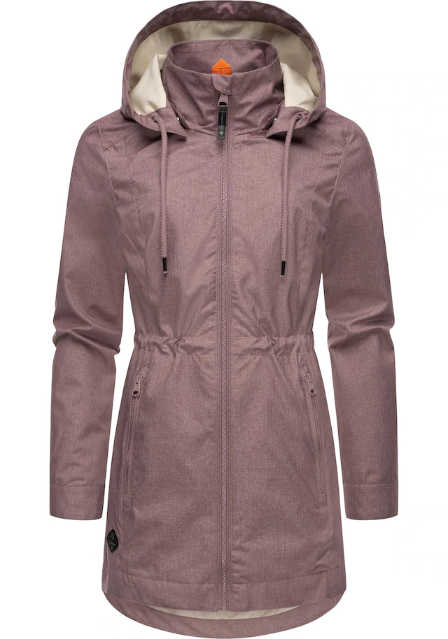 Ragwear Kurzmantel »Dakkota II« Wasserdichter Outdoormantel für die Übergangszeit