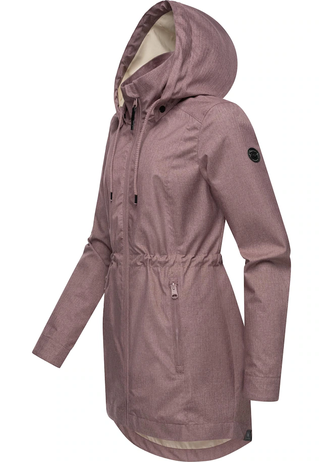 Ragwear Kurzmantel »Dakkota II« Wasserdichter Outdoormantel für die Übergangszeit