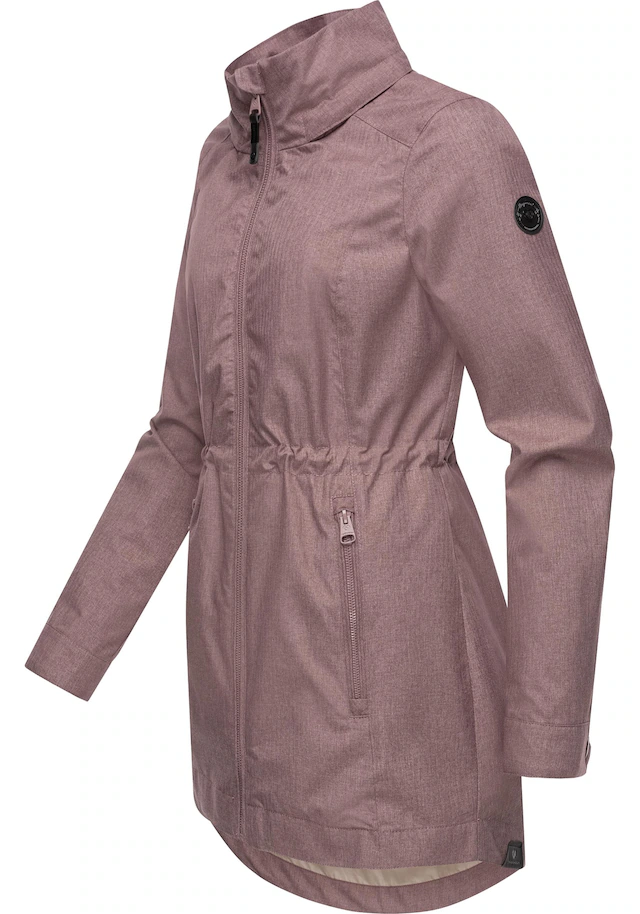 Ragwear Kurzmantel »Dakkota II« Wasserdichter Outdoormantel für die Übergangszeit