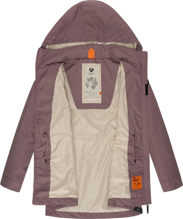 Ragwear Kurzmantel »Dakkota II« Wasserdichter Outdoormantel für die Übergangszeit