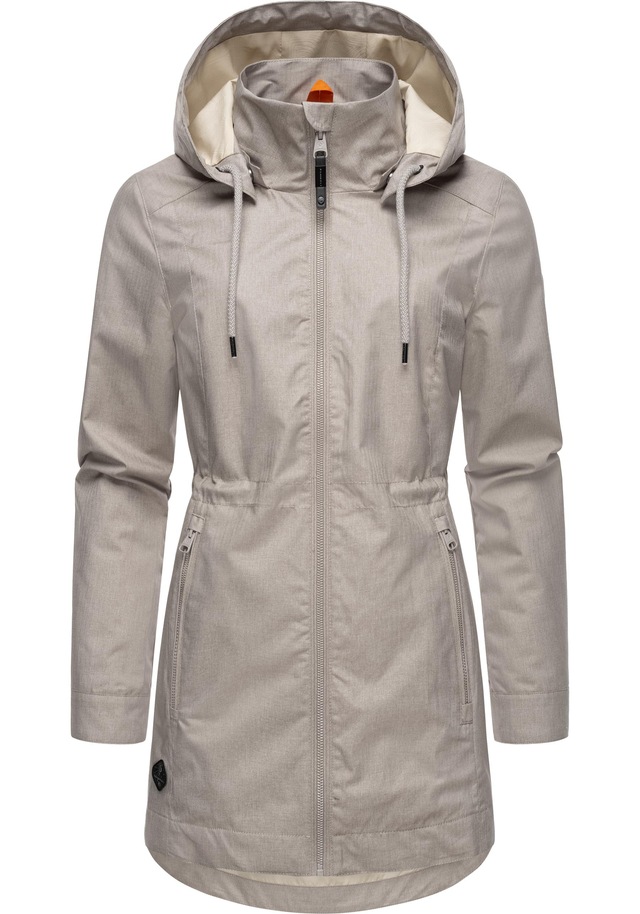 Ragwear Kurzmantel »Dakkota II« Wasserdichter Outdoormantel für die Übergangszeit