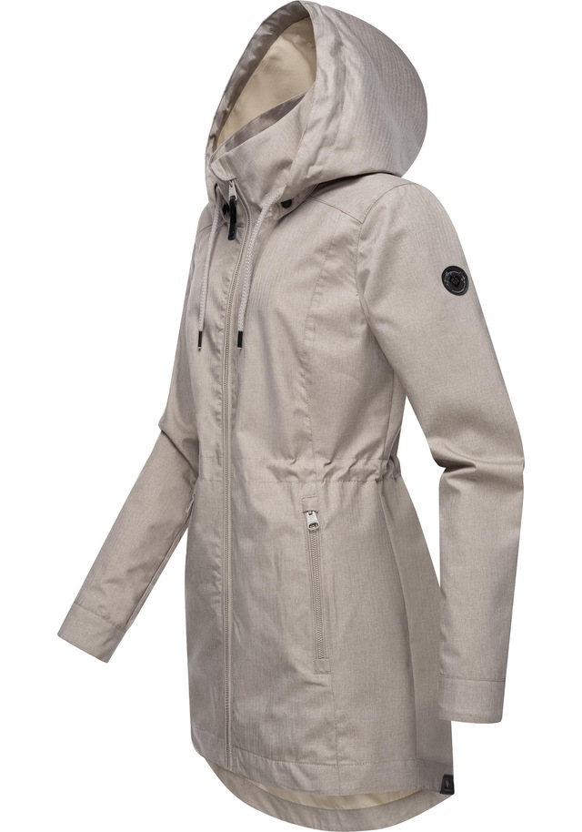 Ragwear Kurzmantel »Dakkota II« Wasserdichter Outdoormantel für die Übergangszeit