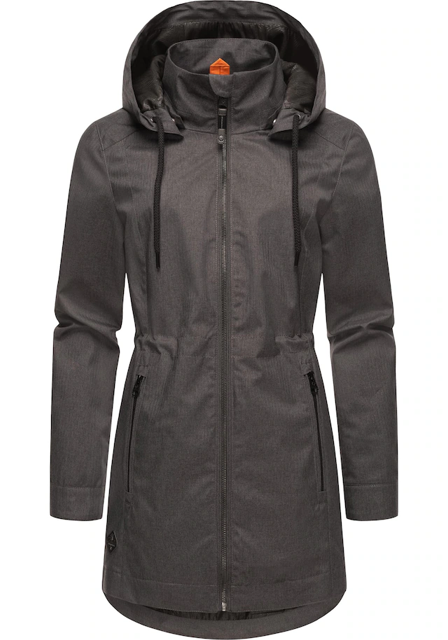 Ragwear Kurzmantel »Dakkota II« Wasserdichter Outdoormantel für die Übergangszeit