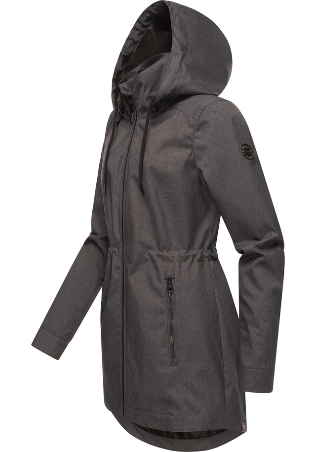 Ragwear Kurzmantel »Dakkota II« Wasserdichter Outdoormantel für die Übergangszeit