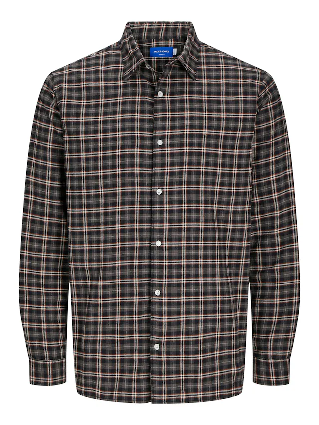 Jack & Jones Langarmhemd »JORJOSHUA FLANNEL CHECK SHIRT LS«