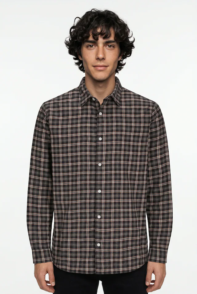 Jack & Jones Langarmhemd »JORJOSHUA FLANNEL CHECK SHIRT LS«