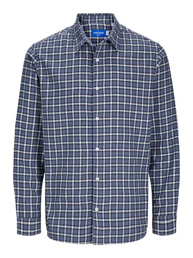 Jack & Jones Langarmhemd »JORJOSHUA FLANNEL CHECK SHIRT LS«