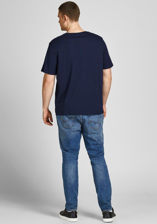 Jack & Jones PlusSize »JJECORP LOGO TEE SS O-NECK NOOS PLS« Baumwolle, regular fit