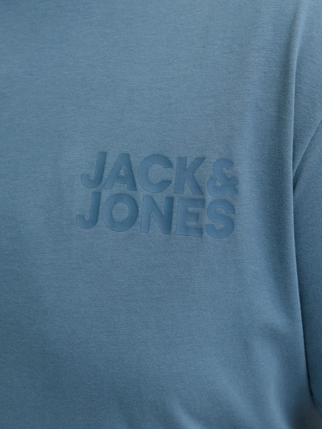 Jack & Jones PlusSize »JJECORP LOGO TEE SS O-NECK NOOS PLS« Baumwolle, regular fit