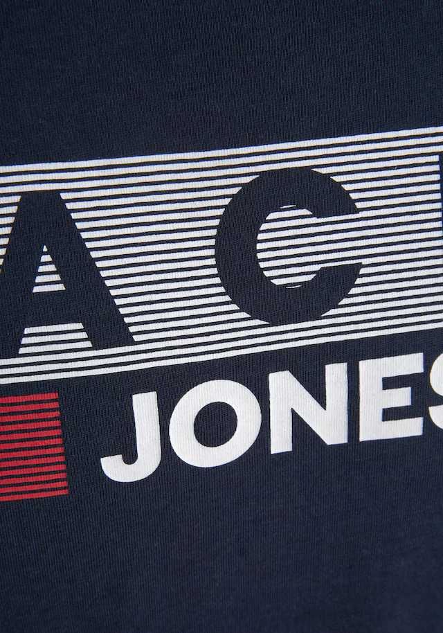 Jack & Jones PlusSize »JJECORP LOGO TEE SS O-NECK NOOS PLS« Baumwolle, regular fit