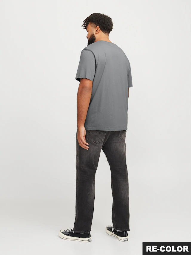 Jack & Jones PlusSize »JJECORP LOGO TEE SS O-NECK NOOS PLS« Baumwolle, regular fit