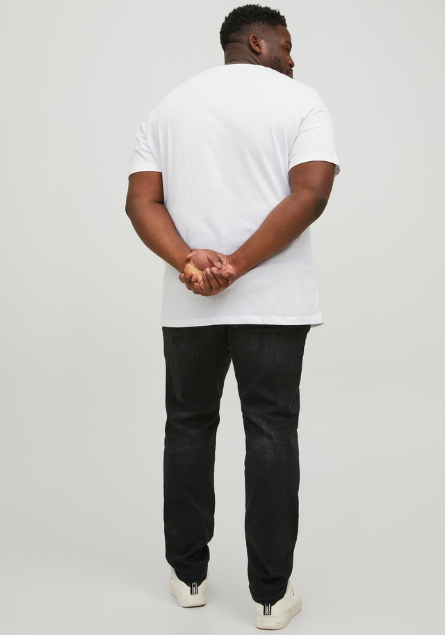 Jack & Jones PlusSize »JJECORP LOGO TEE SS O-NECK NOOS PLS« Baumwolle, regular fit