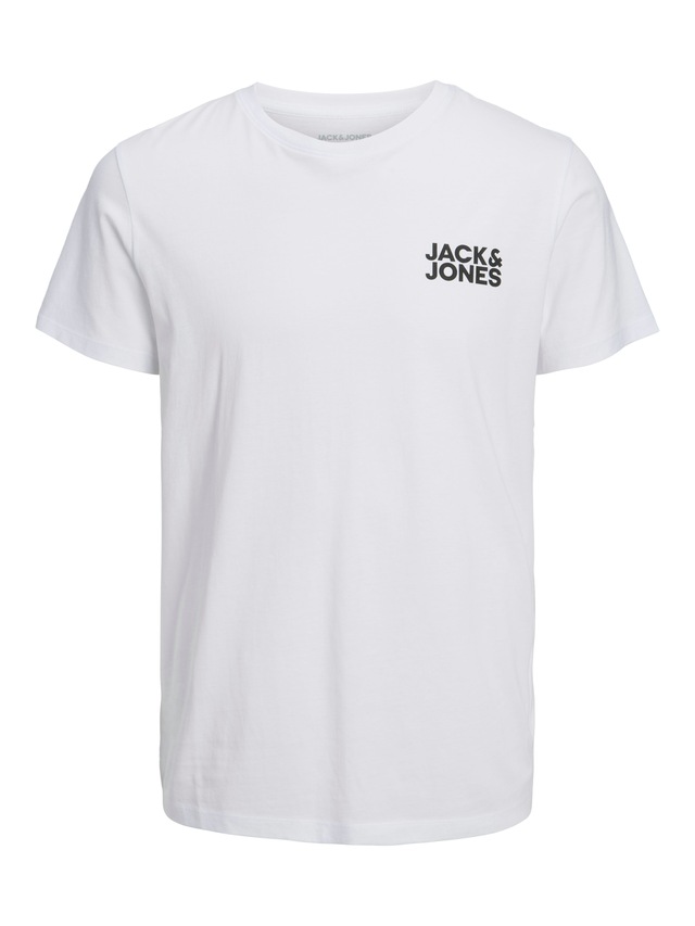 Jack & Jones PlusSize »JJECORP LOGO TEE SS O-NECK NOOS PLS« Baumwolle, regular fit
