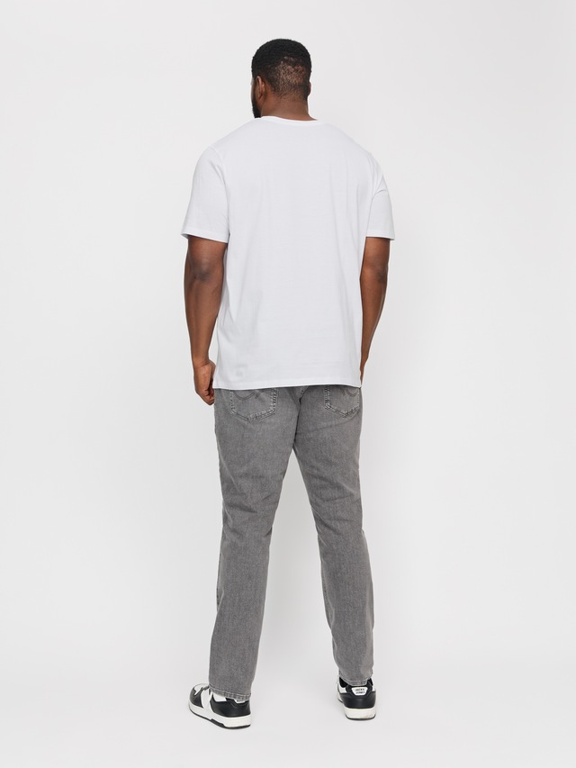 Jack & Jones PlusSize »JJECORP LOGO TEE SS O-NECK NOOS PLS« Baumwolle, regular fit