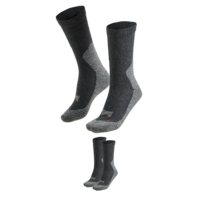 XTREME sockswear Wandersocken 2 Stk. tlg. Gepolsterte Unisex Wander-/ Sport- und Funktionssocken