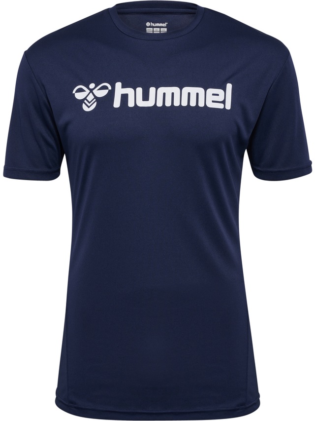 hummel Trainingsshirt »hmlLOGO JERSEY S/S« mit Rundhalsausschnitt, Kurzarm-Design, schnell trocknend