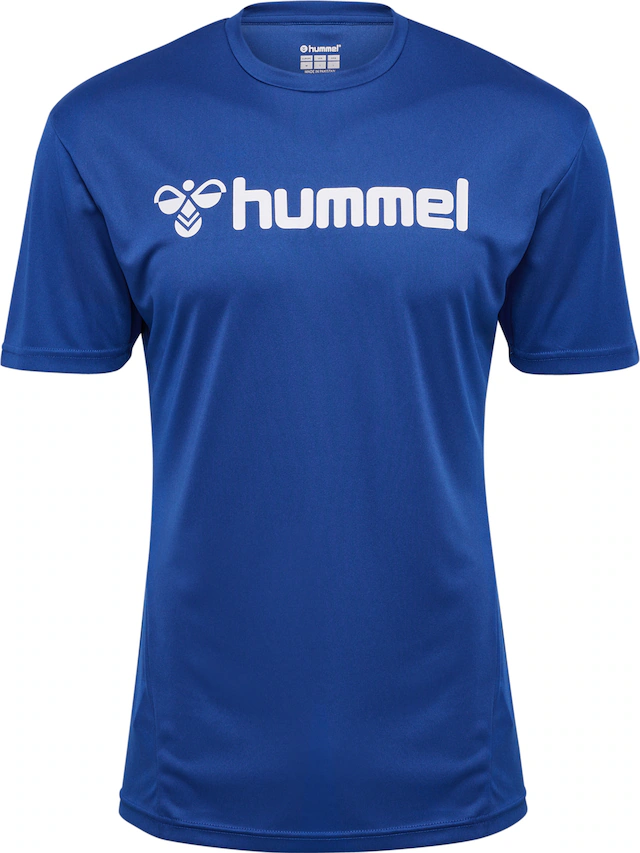 hummel Trainingsshirt »hmlLOGO JERSEY S/S« mit Rundhalsausschnitt, Kurzarm-Design, schnell trocknend