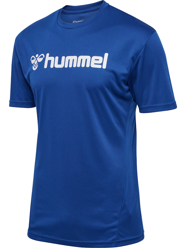 hummel Trainingsshirt »hmlLOGO JERSEY S/S« mit Rundhalsausschnitt, Kurzarm-Design, schnell trocknend