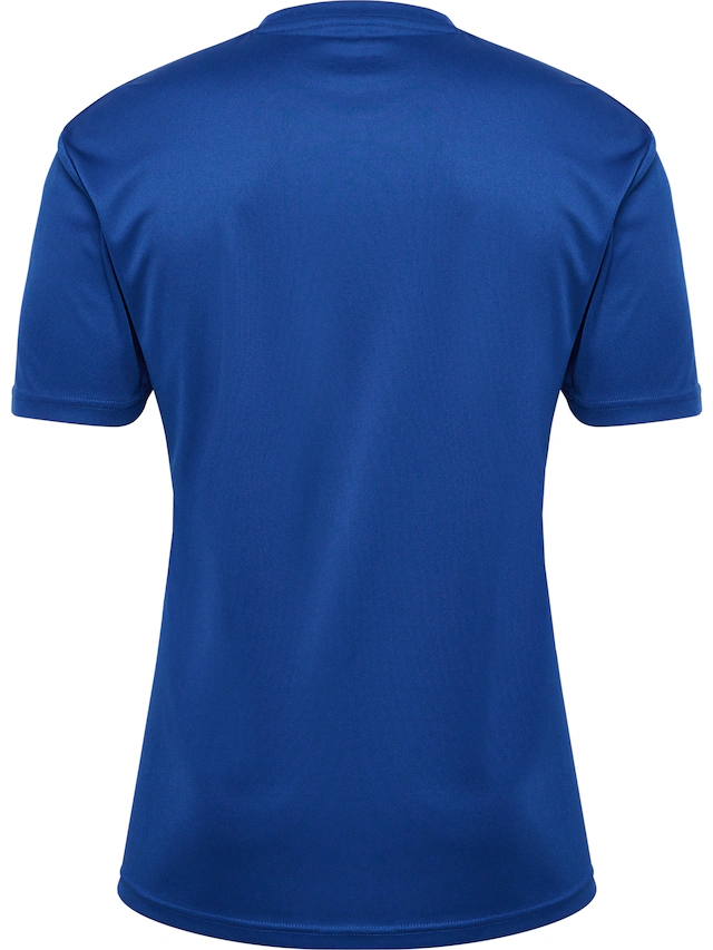 hummel Trainingsshirt »hmlLOGO JERSEY S/S« mit Rundhalsausschnitt, Kurzarm-Design, schnell trocknend