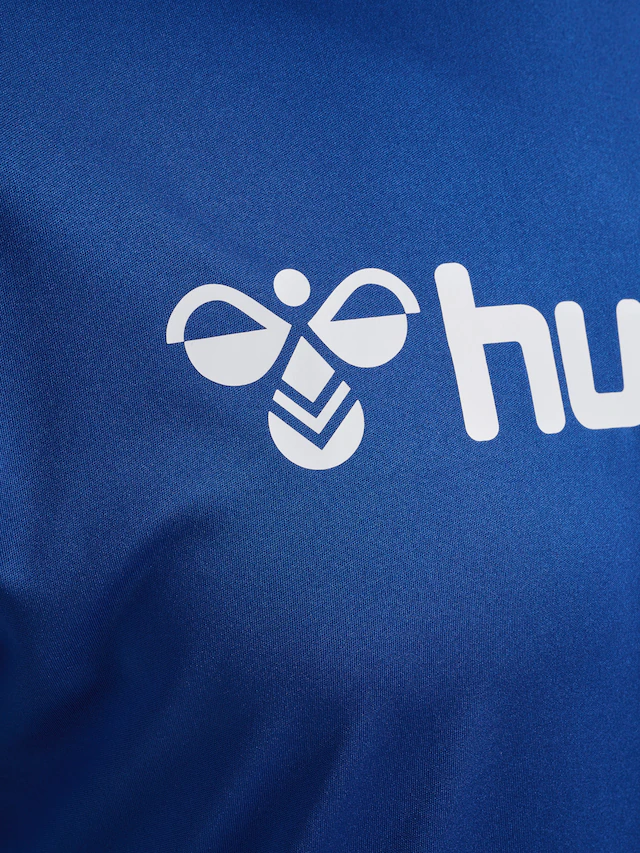 hummel Trainingsshirt »hmlLOGO JERSEY S/S« mit Rundhalsausschnitt, Kurzarm-Design, schnell trocknend