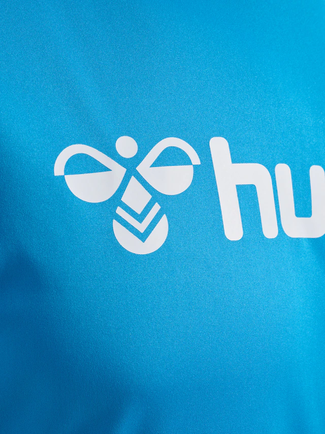 hummel Trainingsshirt »hmlLOGO JERSEY S/S« mit Rundhalsausschnitt, Kurzarm-Design, schnell trocknend