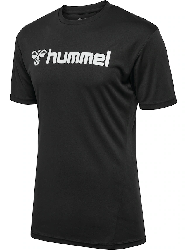 hummel Trainingsshirt »hmlLOGO JERSEY S/S« mit Rundhalsausschnitt, Kurzarm-Design, schnell trocknend