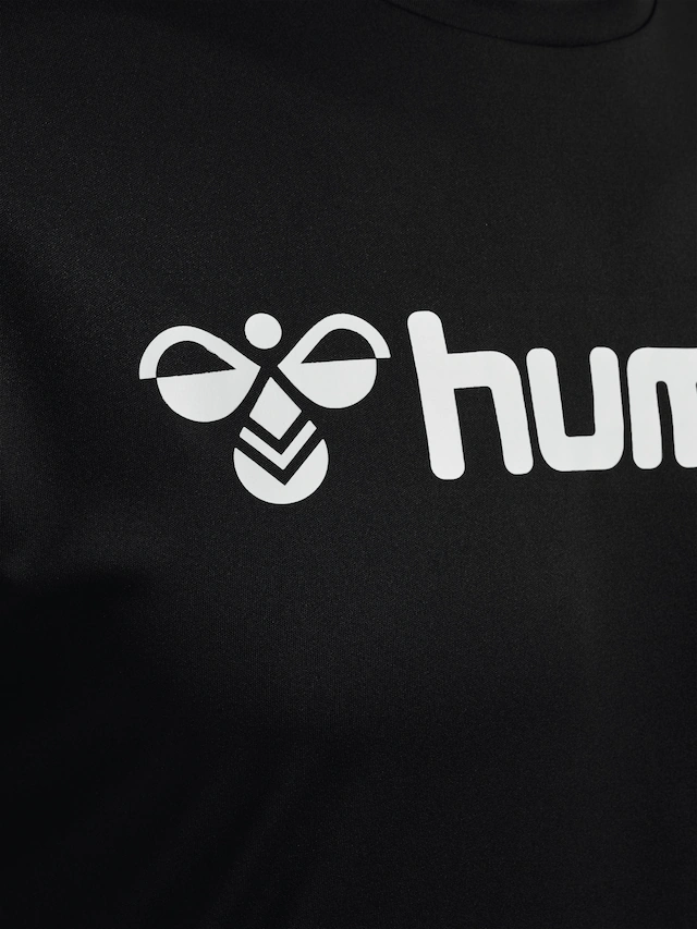 hummel Trainingsshirt »hmlLOGO JERSEY S/S« mit Rundhalsausschnitt, Kurzarm-Design, schnell trocknend