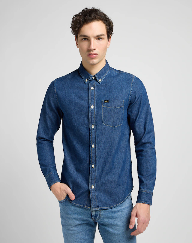 Lee® Jeanshemd »LEE BUTTON DOWN«