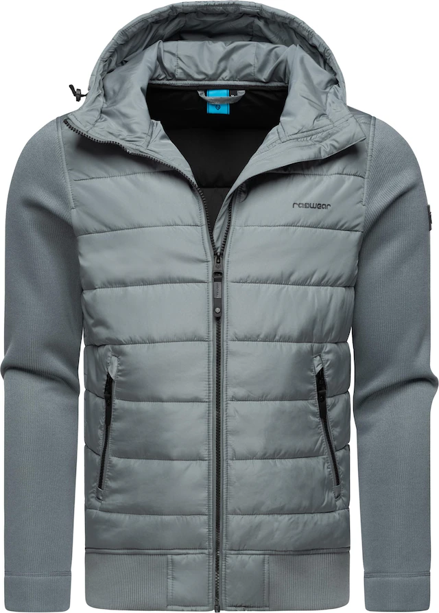 Ragwear Steppjacke »Hallmar Hood« mit Kapuze Coole Herren Übergangsjacke mit weichen Ärmeln und Kapuze