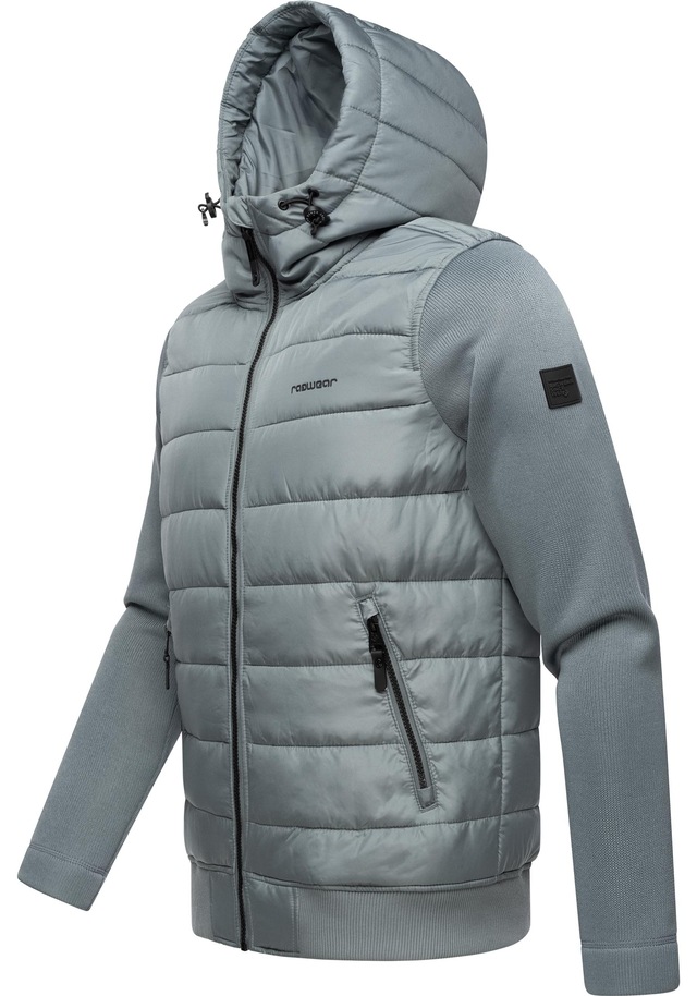Ragwear Steppjacke »Hallmar Hood« mit Kapuze Coole Herren Übergangsjacke mit weichen Ärmeln und Kapuze