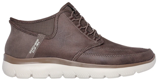 Skechers Slip-On Sneaker »SUMMITS« Schnürboots, Mid Cut Sneaker mit Hands Free Slip-Ins™