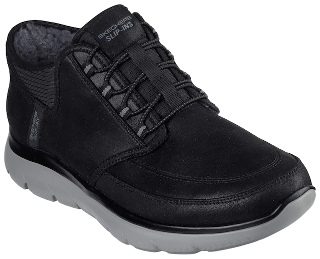Skechers Slip-On Sneaker »SUMMITS« Schnürboots, Mid Cut Sneaker mit Hands Free Slip-Ins™