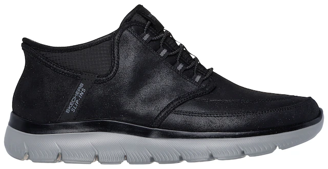 Skechers Slip-On Sneaker »SUMMITS« Schnürboots, Mid Cut Sneaker mit Hands Free Slip-Ins™
