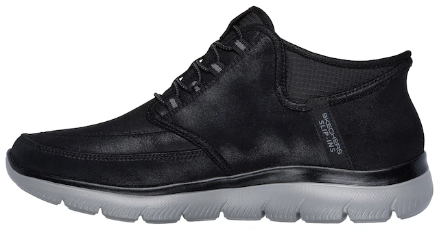 Skechers Slip-On Sneaker »SUMMITS« Schnürboots, Mid Cut Sneaker mit Hands Free Slip-Ins™